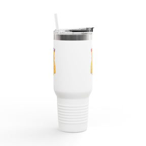 Royal Order of Jesters Ringneck Tumbler - 40oz Stainless Steel & Insulated - Bricks Masons