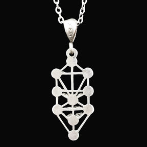 Kabbalah Tree of Life Pendant in Silver 3.5g 3.5cm Art 942 - Bricks Masons