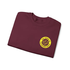 Order of the Golden Circle Sweatshirt - Crewneck Embroidered Front Design - Bricks Masons