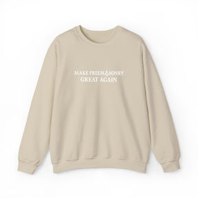 Master Mason Blue Lodge Sweatshirt - Make Freemasonry Great Again - Bricks Masons