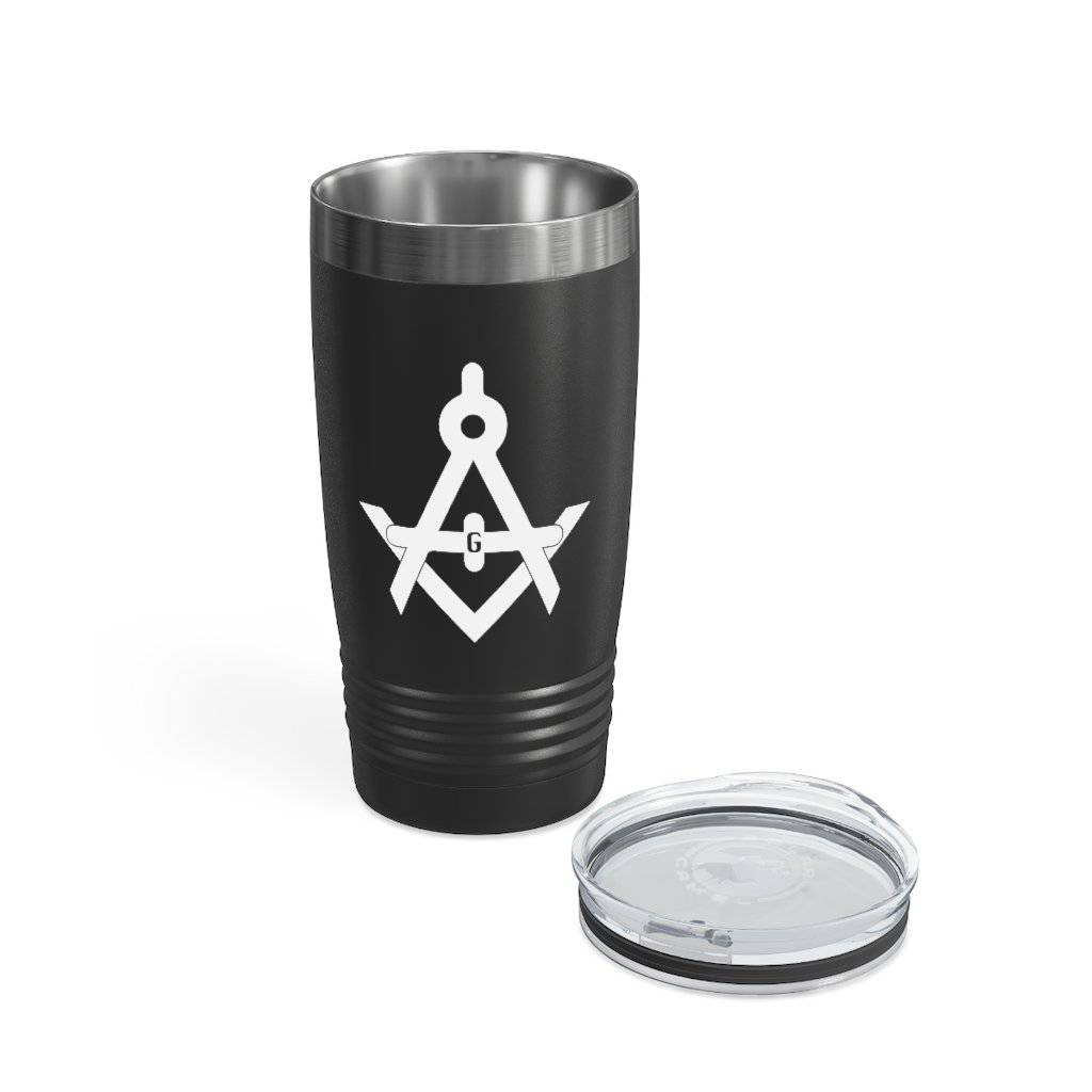 Master Mason Blue Lodge Ringneck Tumbler - Various Colors Square & Compass G