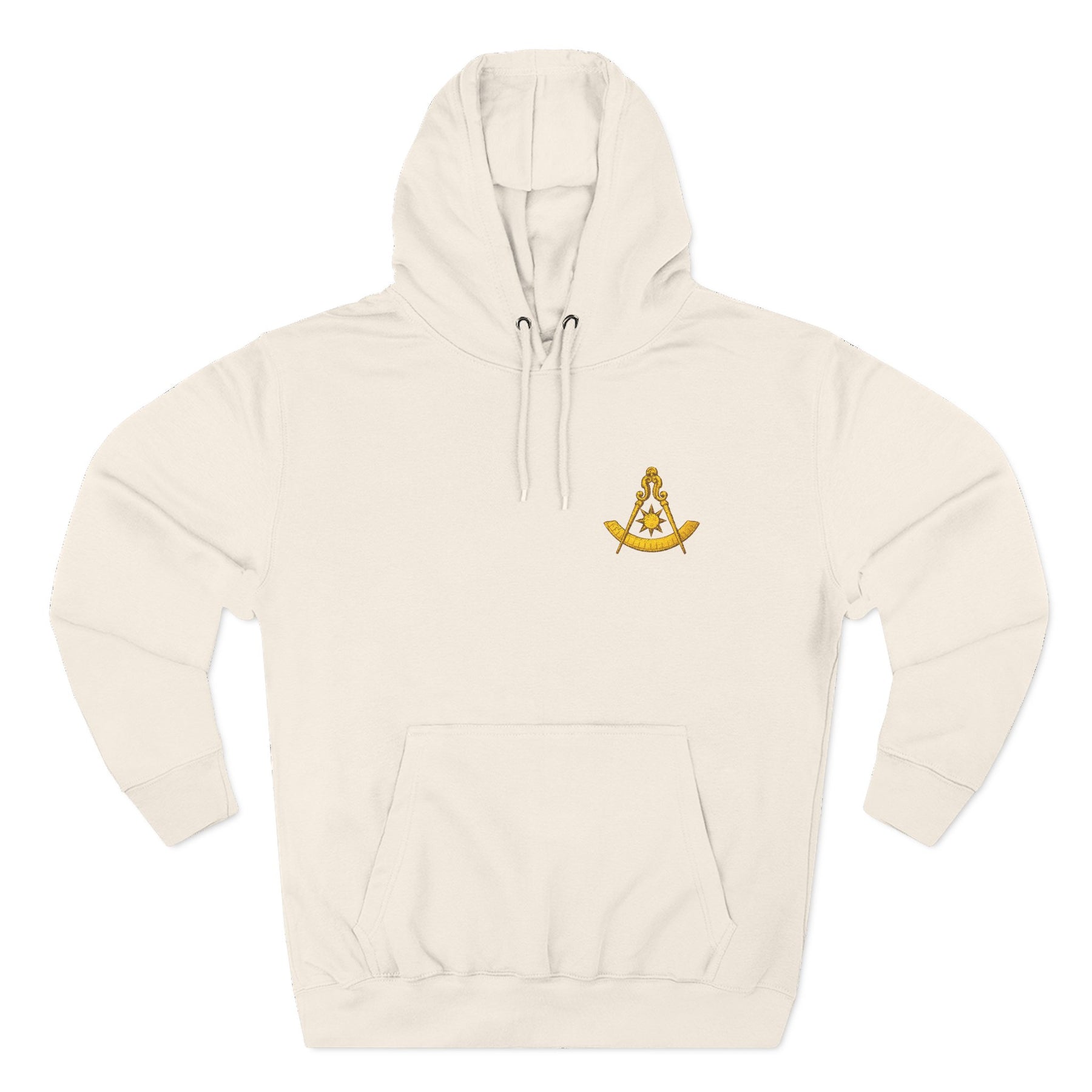 Past Master Blue Lodge Hoodie - Left Chest Embroidery - Bricks Masons