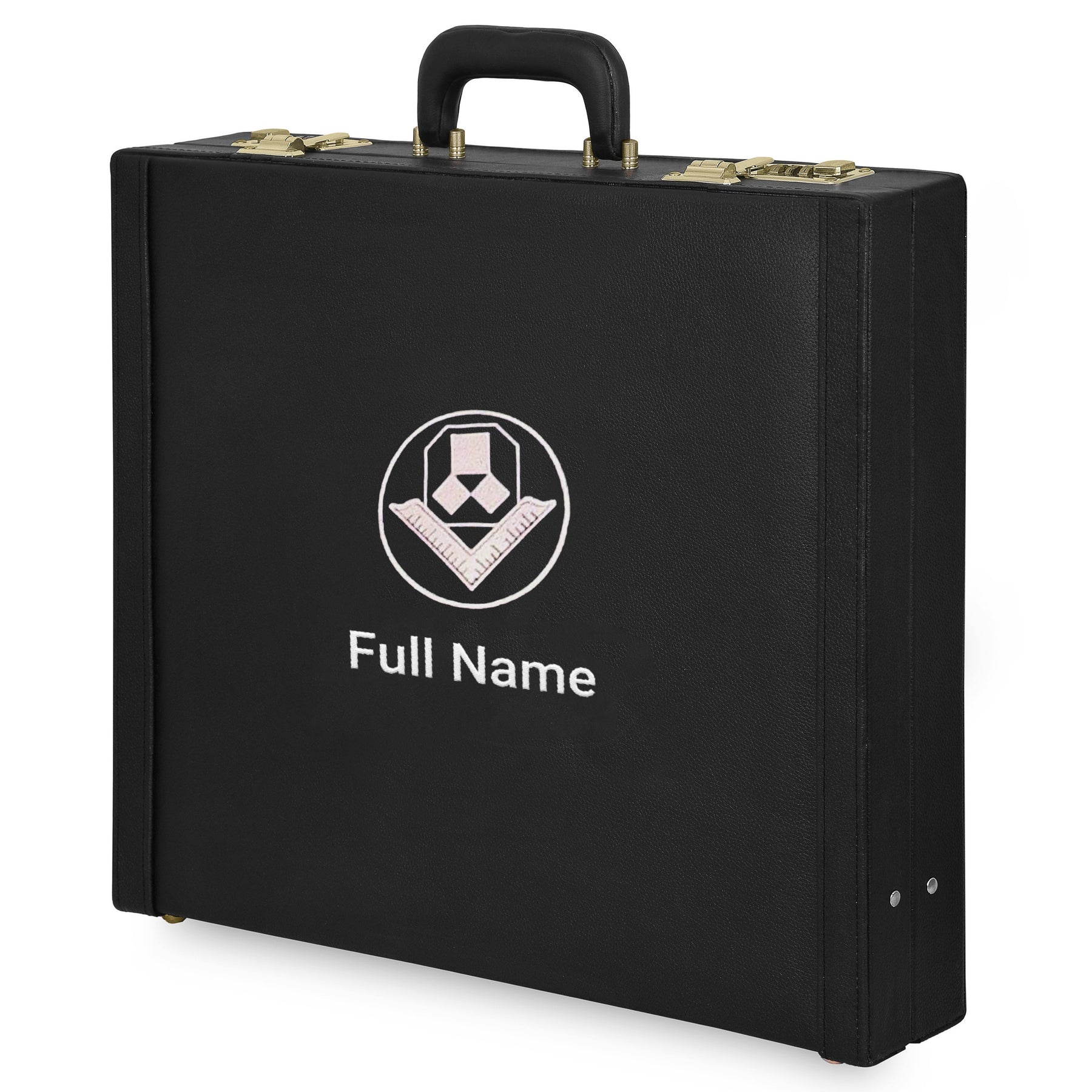 Past Master Craft English Regulation Apron Case -  Silver Hand Embroidery Various Sizes & Materials