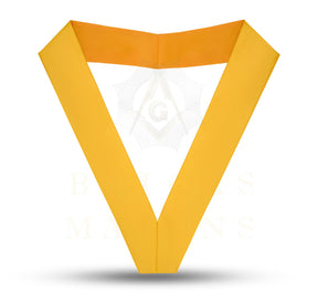 Universal Sash - Yellow Ribbon - Bricks Masons