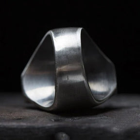 Knights Templar Ring - Stainless Steel Cross - Bricks Masons