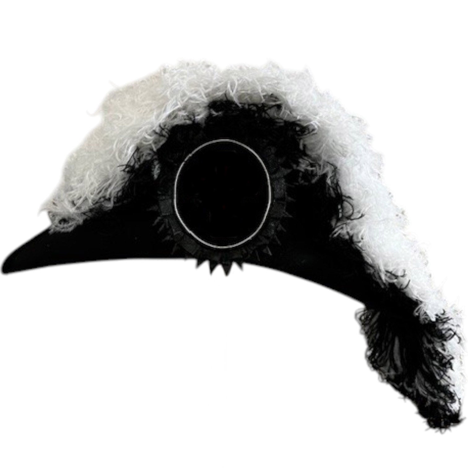 Grand Encampment Knights Templar Chapeau - Black Underlayer Plumes - Bricks Masons