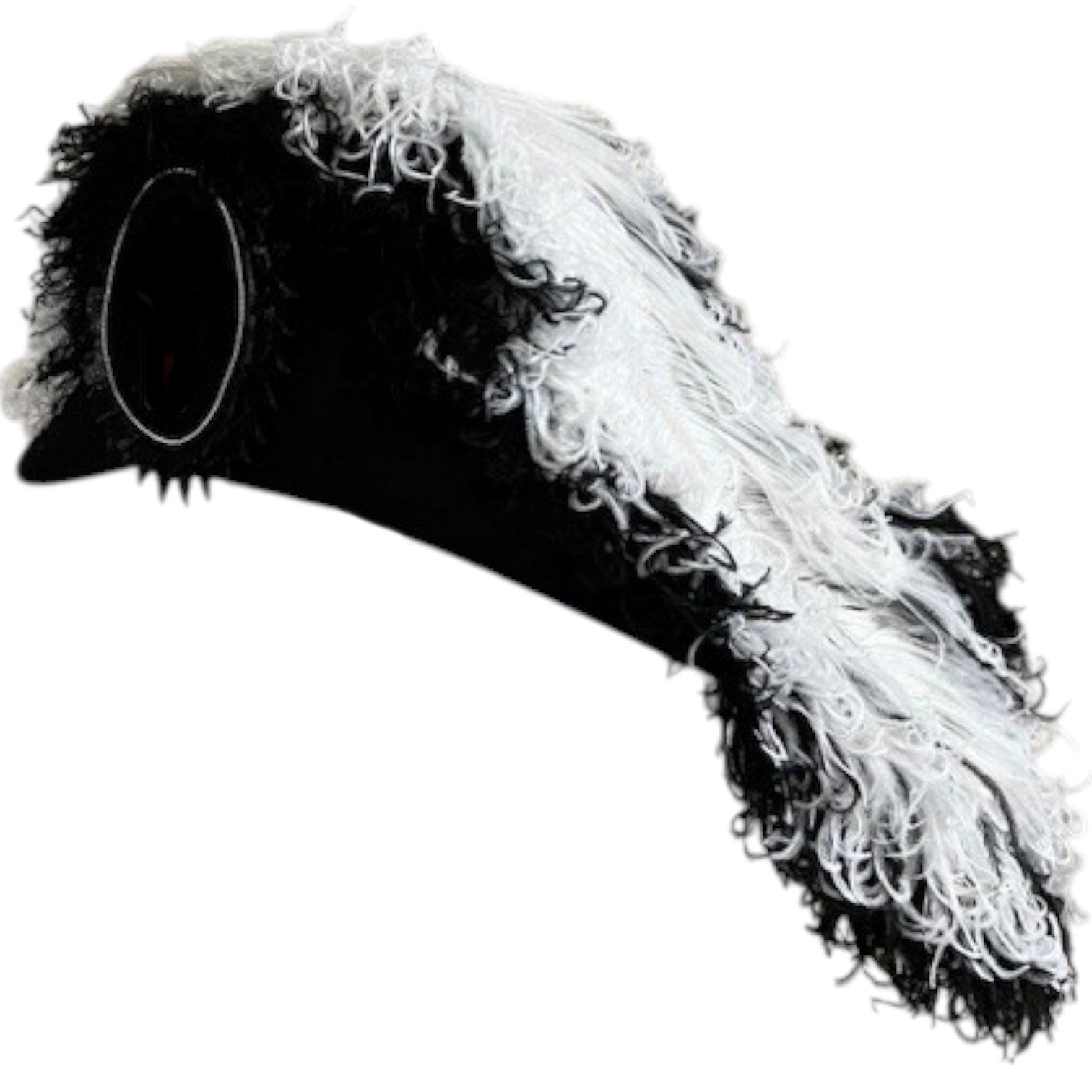 Grand Commander Knights Templar Chapeau - Black Underlayer Plumes - Bricks Masons