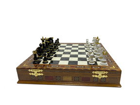 Widows Sons Chess Set - 16.5" (42cm) - Bricks Masons