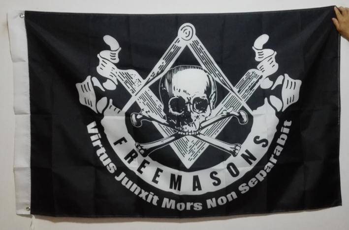 Widows Sons Flag - Skull & Bones