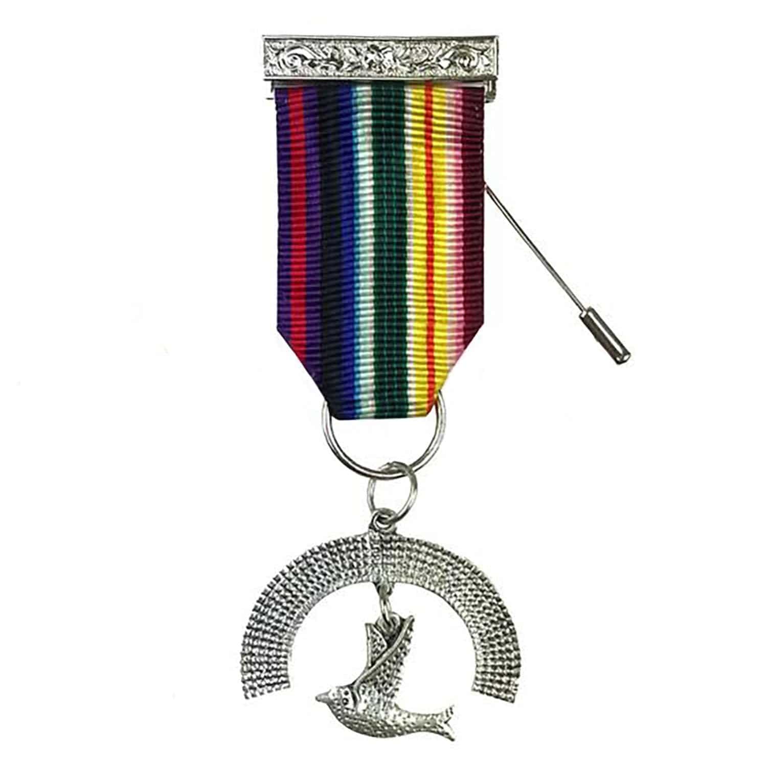 Royal Ark Mariner AMD Breast Jewel - Silver Plated