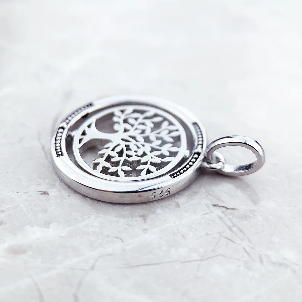 Ancient Israel - Tree Of Life Pendant 925 Sterling Silver - Bricks Masons