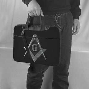 Master Mason Blue Lodge Laptop Bag - - Bricks Masons