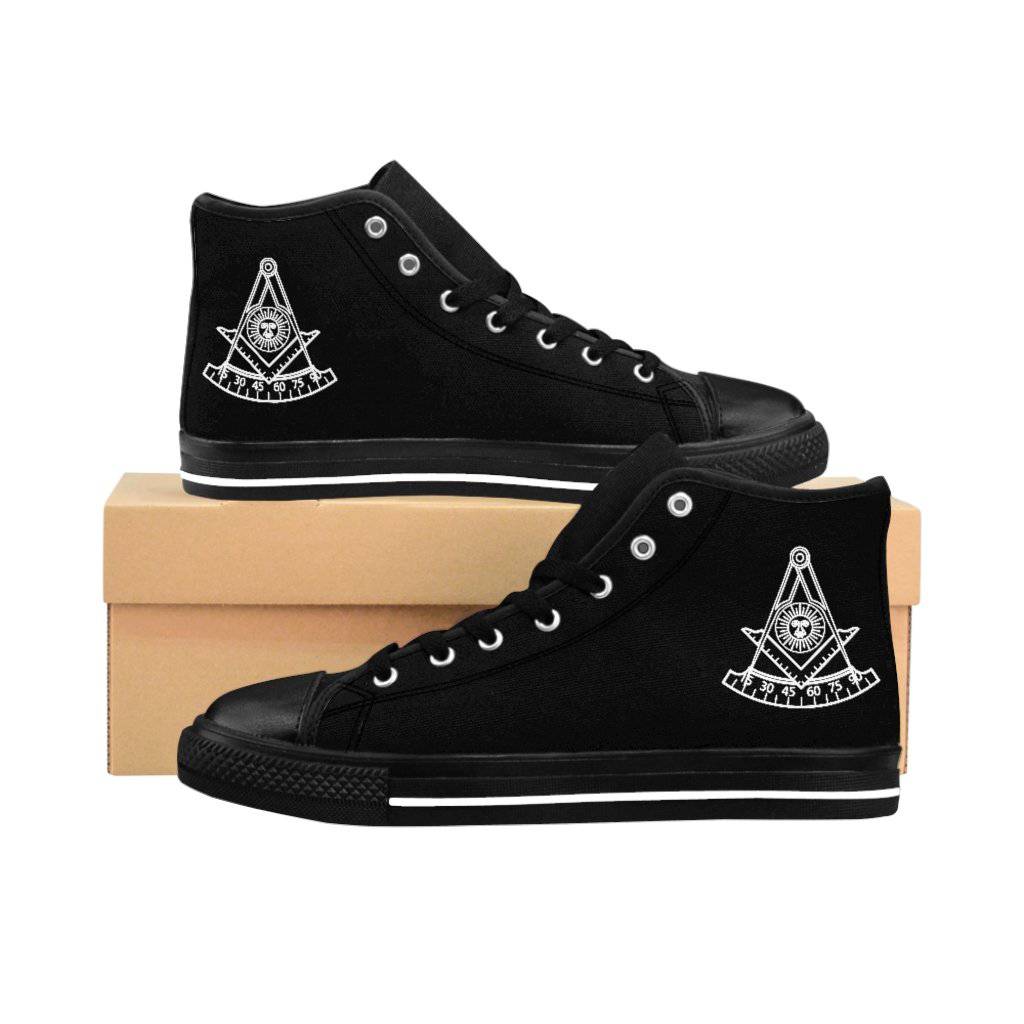 Past Master Blue Lodge California Regulation Sneaker - White & Black