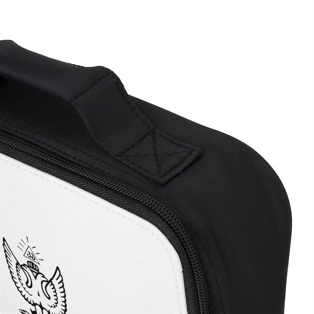 33rd Degree Scottish Rite Lunch Bags - Wings Up Black & White