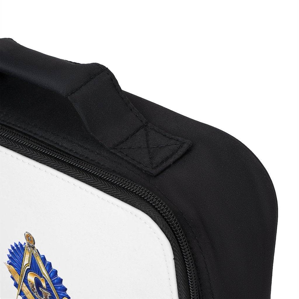 Master Mason Blue Lodge Lunch Bag - Golden Square & Compass G