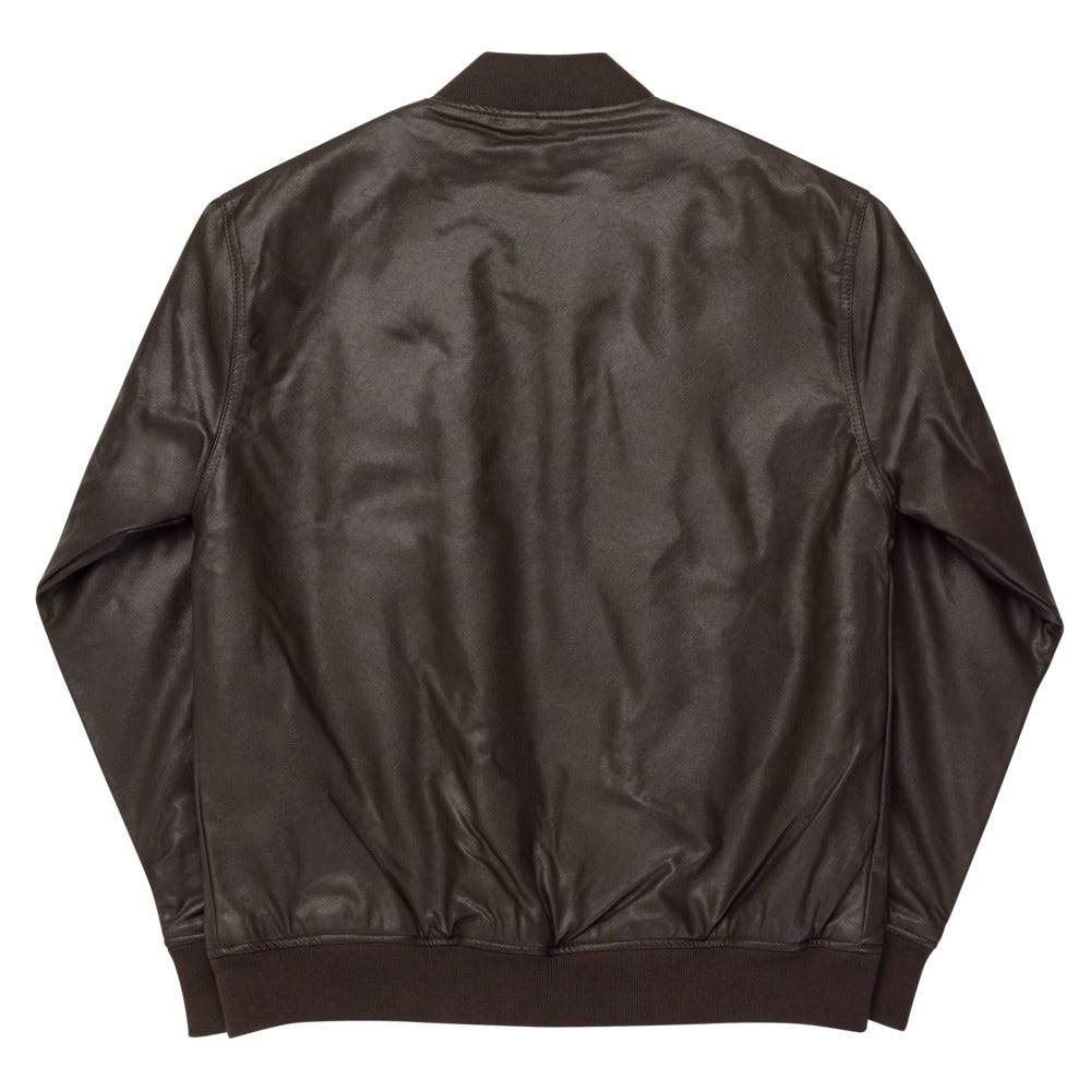 Council Jacket - Leather Golden Embroidery