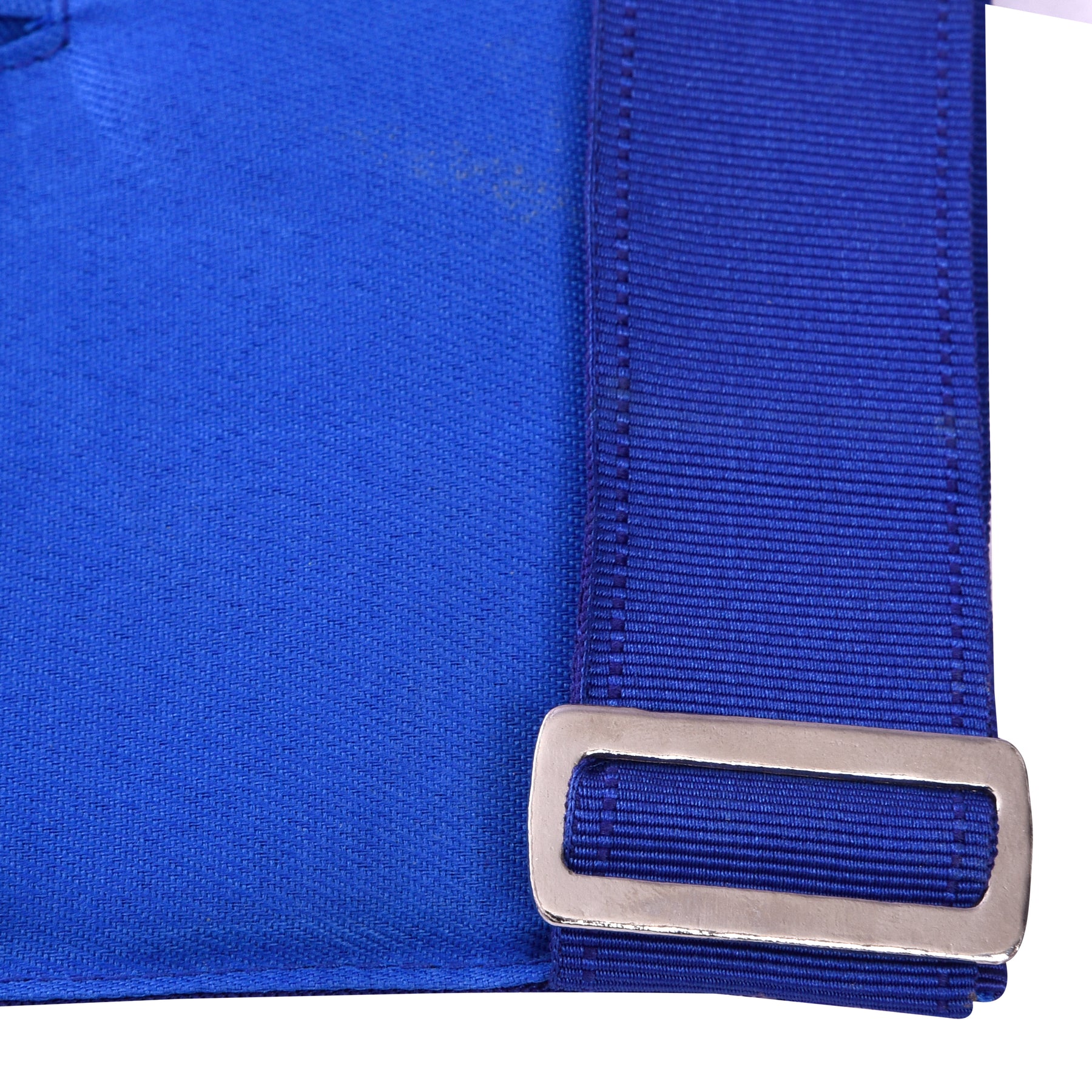 Historian Blue Lodge Officer Apron - White & Blue - Bricks Masons