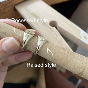 Master Mason Blue Lodge Ring - 18k Various Gold Colors & Sizes - Bricks Masons