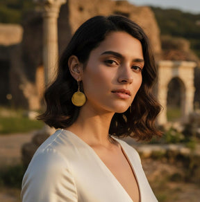 Scottish Rite Earrings - Double Headed Eagle With G - Bricks Masons