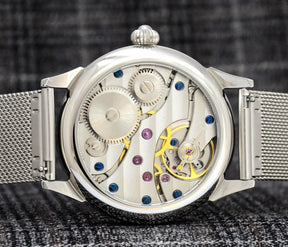 Master Mason Blue Lodge Wristwatch - Hidden Symbols Bracelet - Bricks Masons