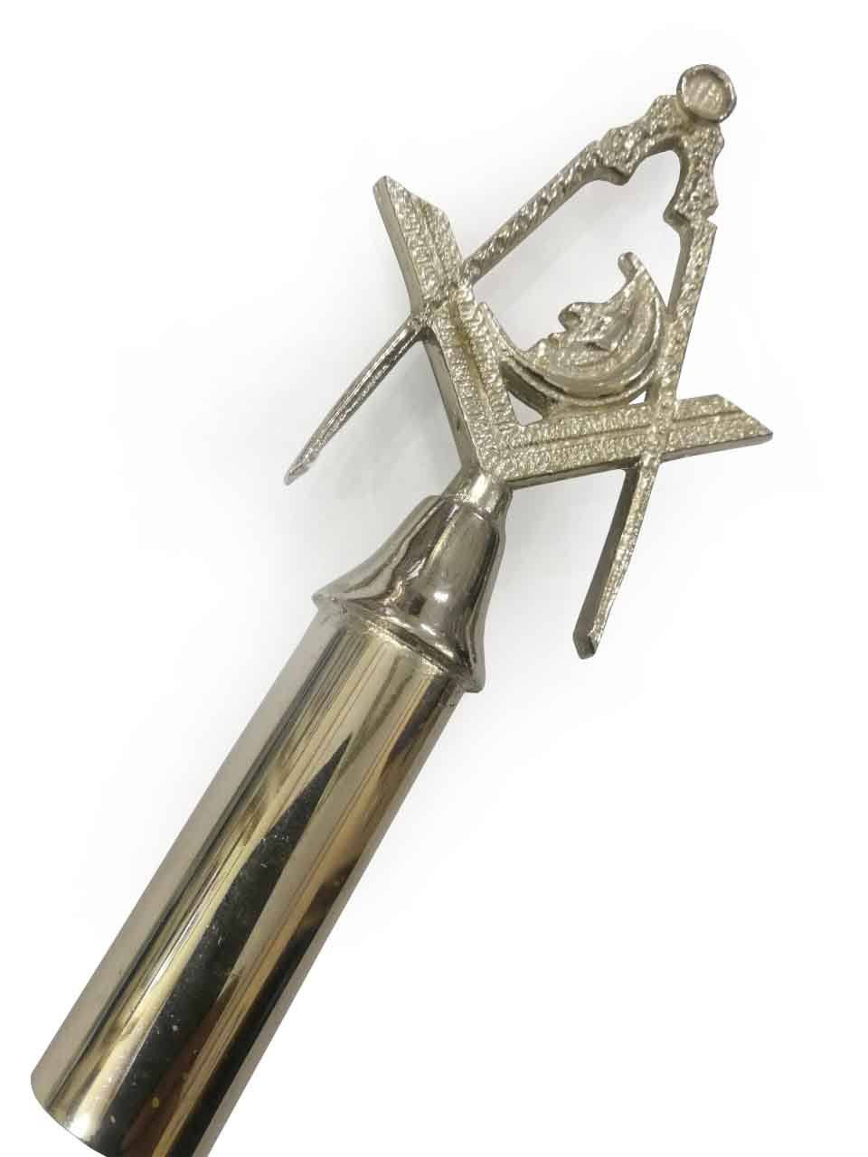 Junior Deacon Blue Lodge Rod Top - Silver or Gold - Bricks Masons