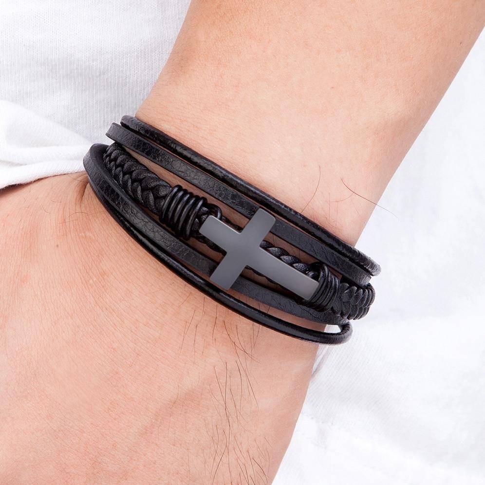 Knights Templar Bracelet - Cross (4 Colors) - Bricks Masons