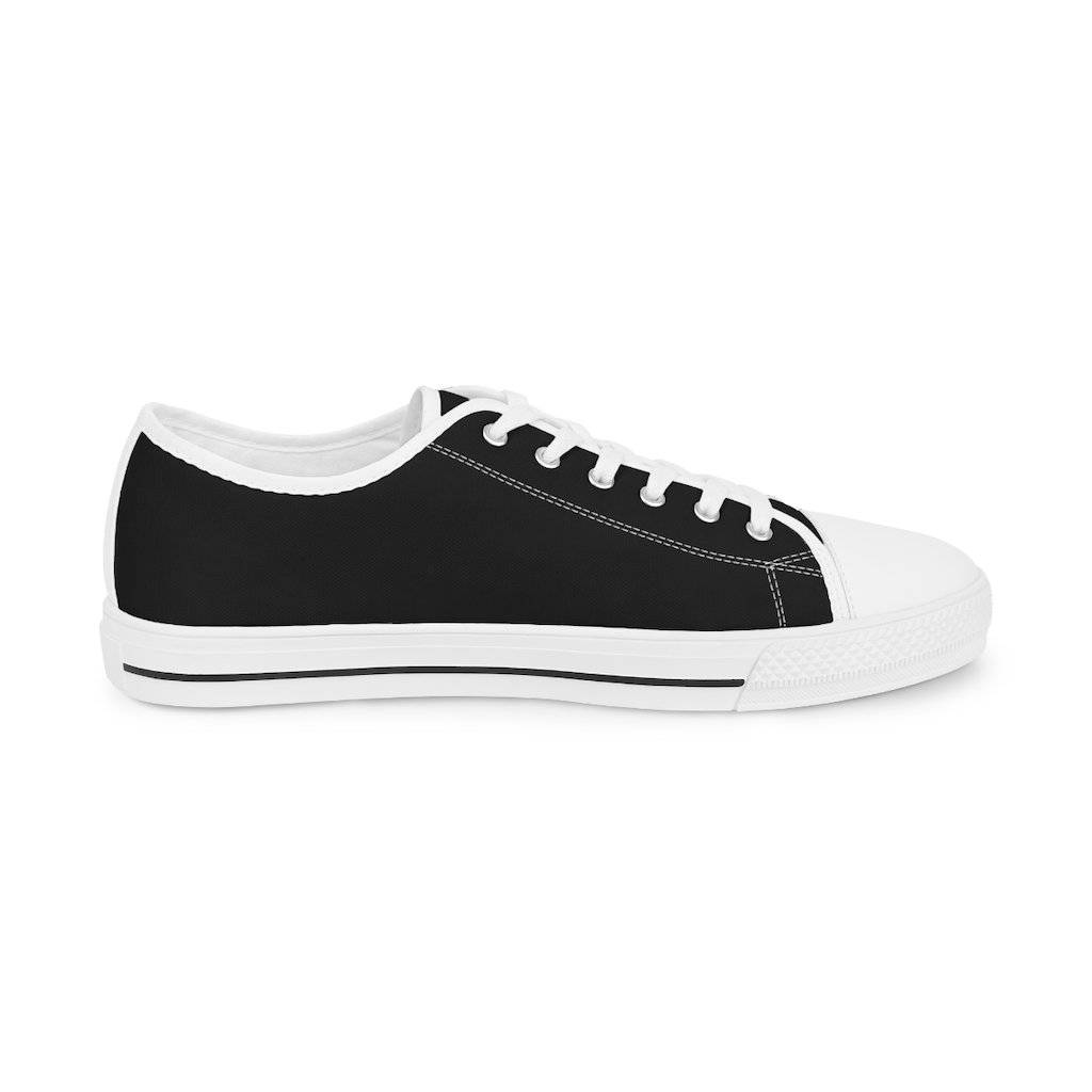Knights Templar Sneaker - Low Top Black & White - Bricks Masons