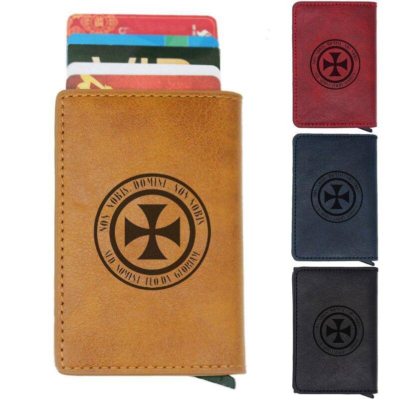 Knights Templar Wallet - Credit Card Holder (4 colors) - Bricks Masons