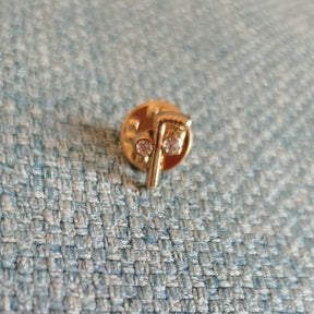 Masonic Lapel Pin - 11mm Tubal Cain - Bricks Masons