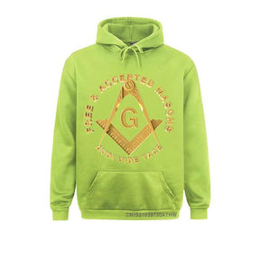 Master Mason Blue Lodge Hoodie - FREE & ACCEPTED MASONS (Multiple Colors) - Bricks Masons