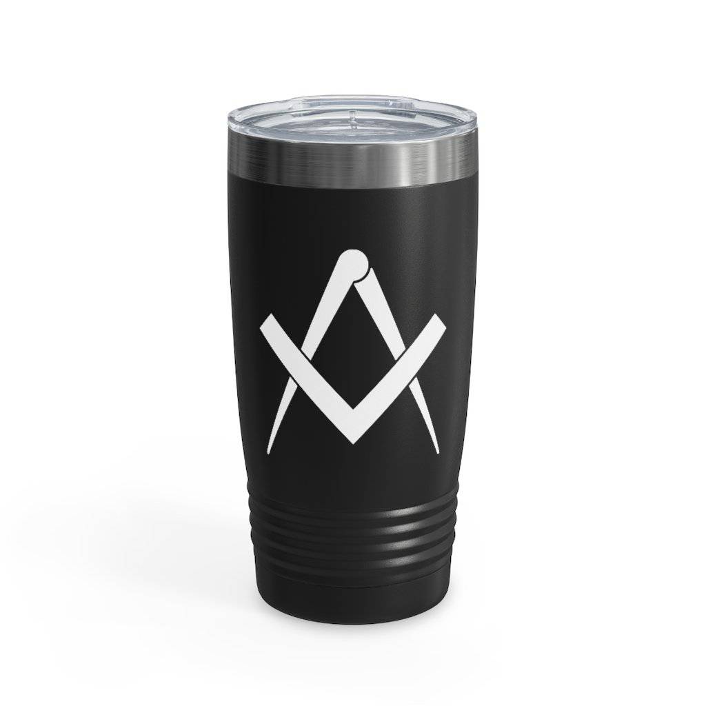 Master Mason Blue Lodge Ringneck Tumbler - Square & Compass 20oz - Bricks Masons