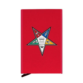 OES Wallet - Credit Card Holder Aluminum Box - Bricks Masons