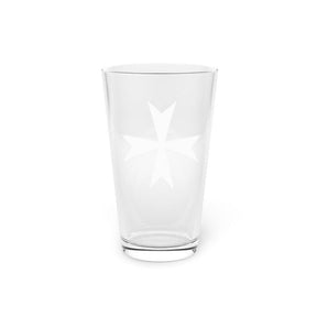 Order Of Malta Pint Glass - 16oz - Bricks Masons