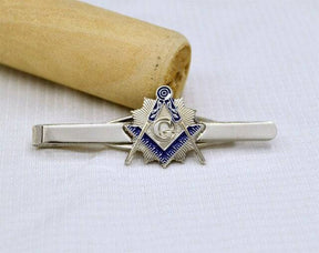 Master Mason Blue Lodge Tie Bar - Square and Compass G