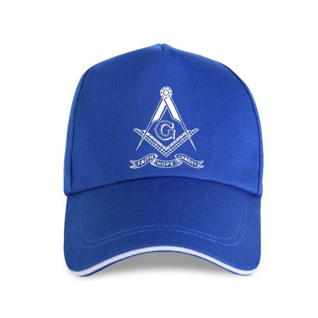 Master Mason Blue Lodge Baseball Cap - FAITH HOPE CHARITY (Multiple Colors)