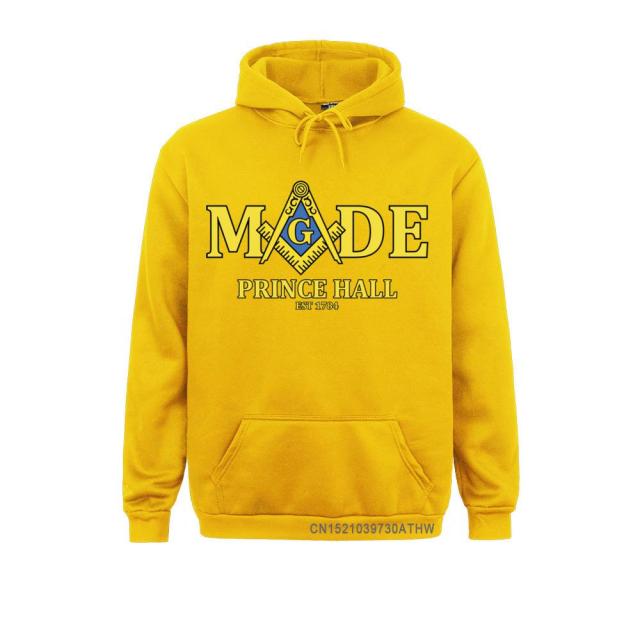 Master Mason Blue Lodge Hoodie - Made Mason Prince Hall Square and Compass G [Multiple Colors]