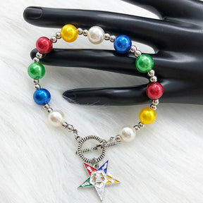 OES Bracelet - Beads With Star Charm