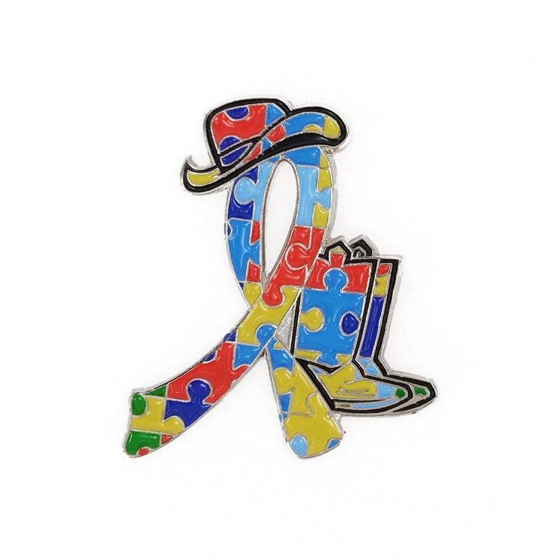 OES Lapel Pin - The Autism Awareness