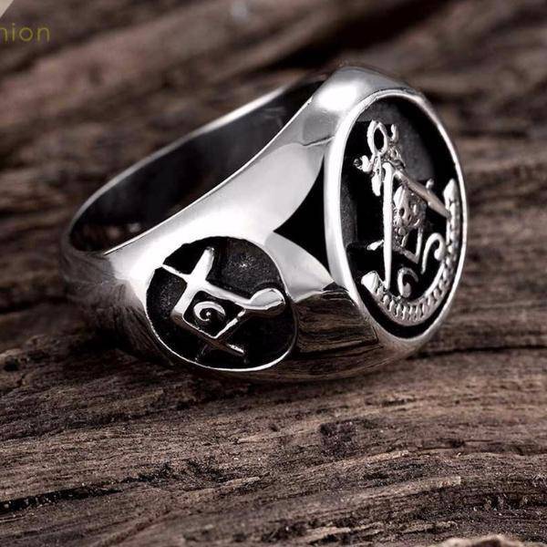 Past Master Blue Lodge Ring - With Skull & Bones