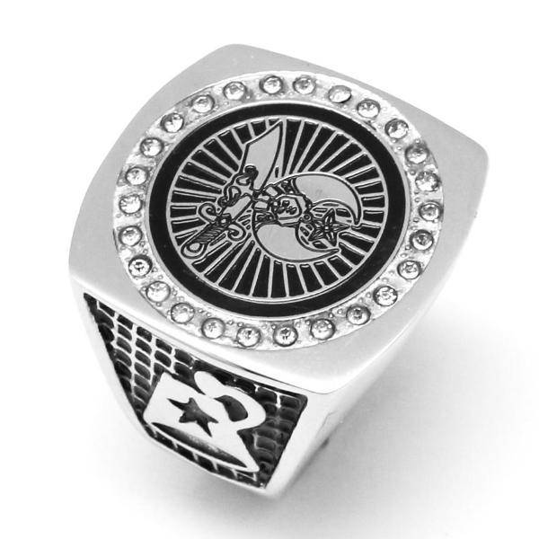 Shriners Ring - Silver Gold