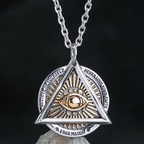 Eye Of Providence Necklace - Stainless Steel