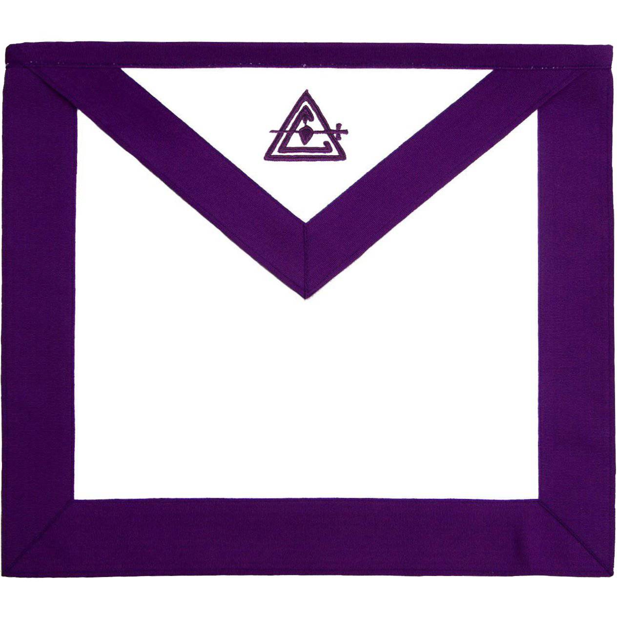 Member Council Apron - Purple Grosgrain