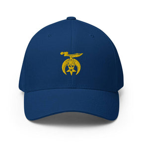 Shriners Baseball Cap - Golden Embroidery - Bricks Masons