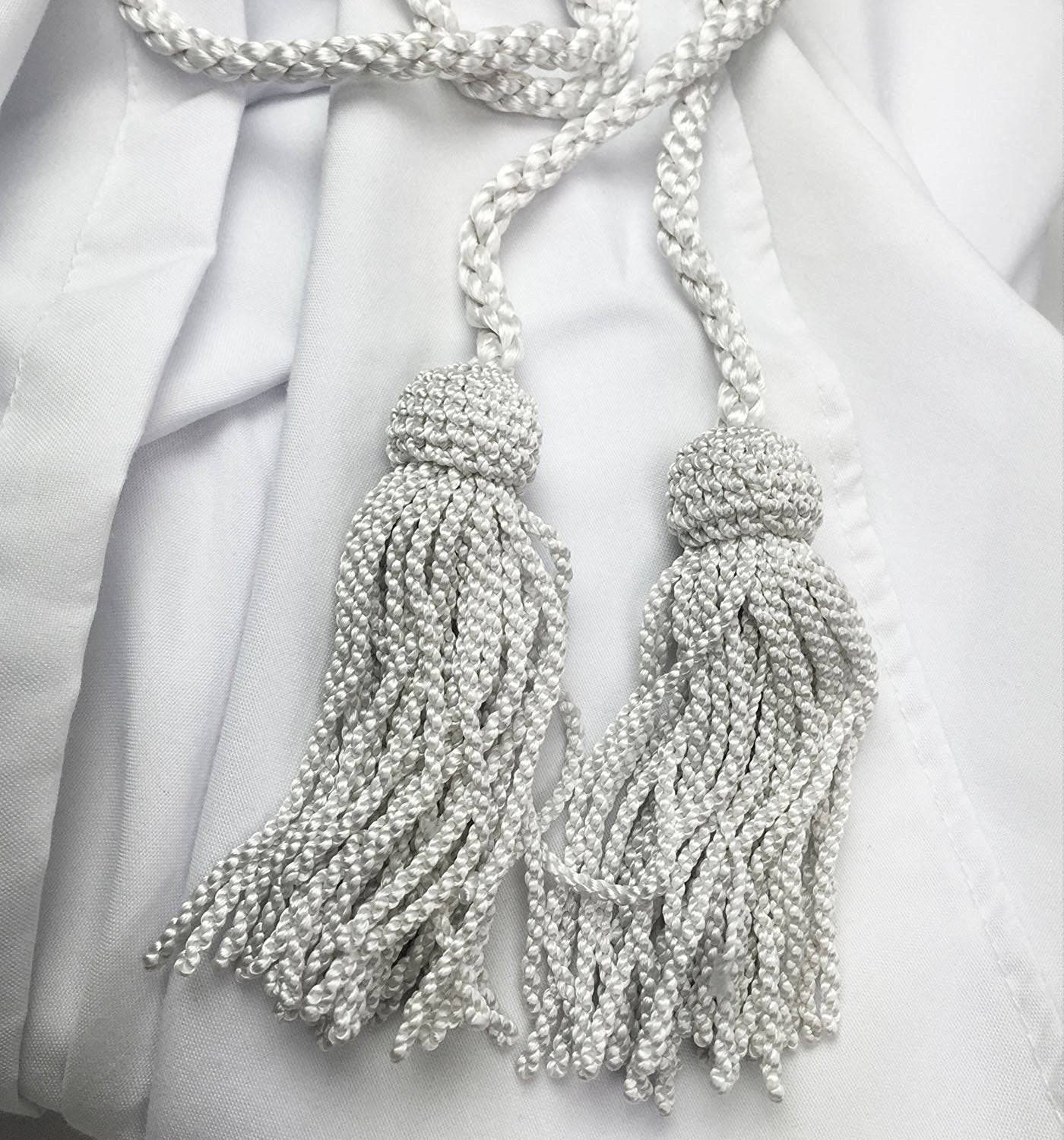 St. Thomas of Acon Mantle -  Cotton & Wool Fabric with Maroon Cross - Bricks Masons