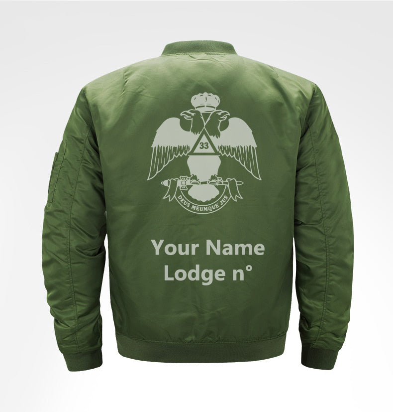 32nd Degree Scottish Rite Jacket - Wings Down Various Colors - Bricks Masons