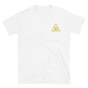 32nd Degree Scottish Rite T-Shirt - Various Colors - Bricks Masons