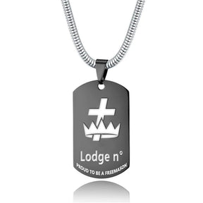 Knights Templar Commandery Necklace - (Various Colors) - Bricks Masons