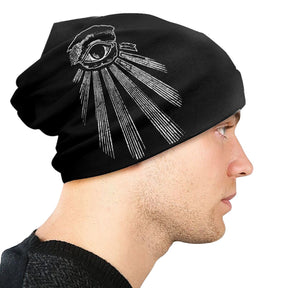 Master Mason Blue Lodge Beanie - All Seeing Eye - Bricks Masons