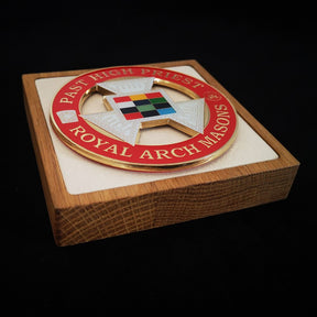 Past High Priest Royal Arch Chapter Car Emblem - 3" - Bricks Masons