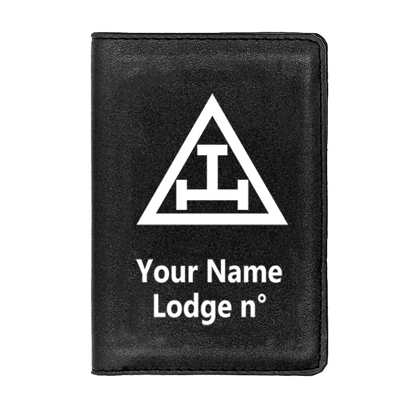 Royal Arch Chapter Wallet - Black & Brown - Bricks Masons